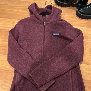Maroon Patagonia Zip Up